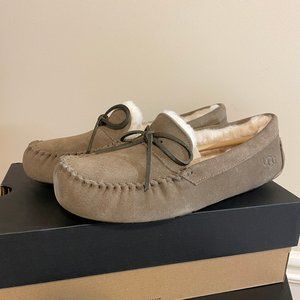 UGG Corvin Loafer Slippers Men's Moccasins Suede - Dry Leaf